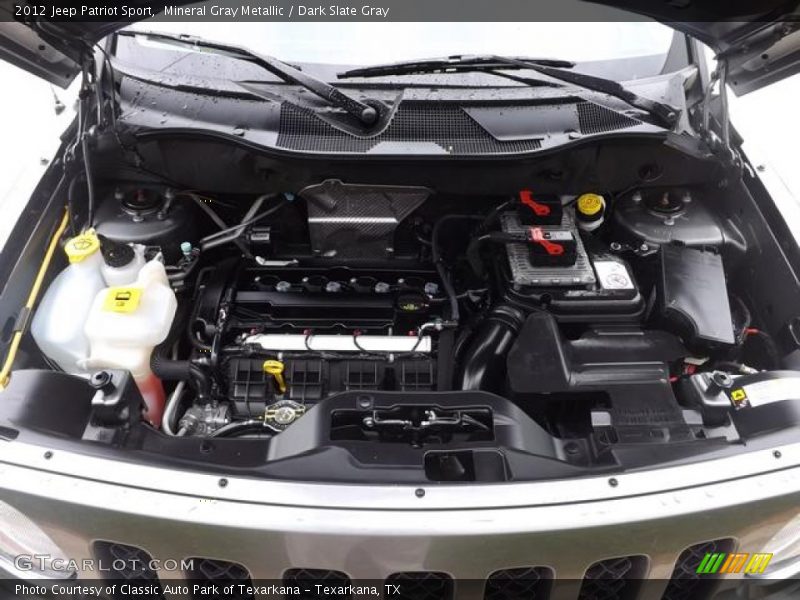Mineral Gray Metallic / Dark Slate Gray 2012 Jeep Patriot Sport
