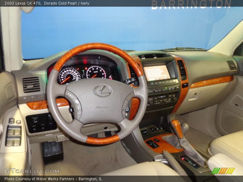 Dorado Gold Pearl / Ivory 2003 Lexus GX 470