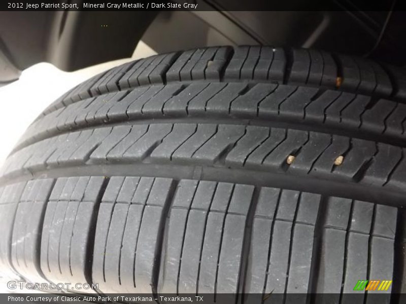 Mineral Gray Metallic / Dark Slate Gray 2012 Jeep Patriot Sport