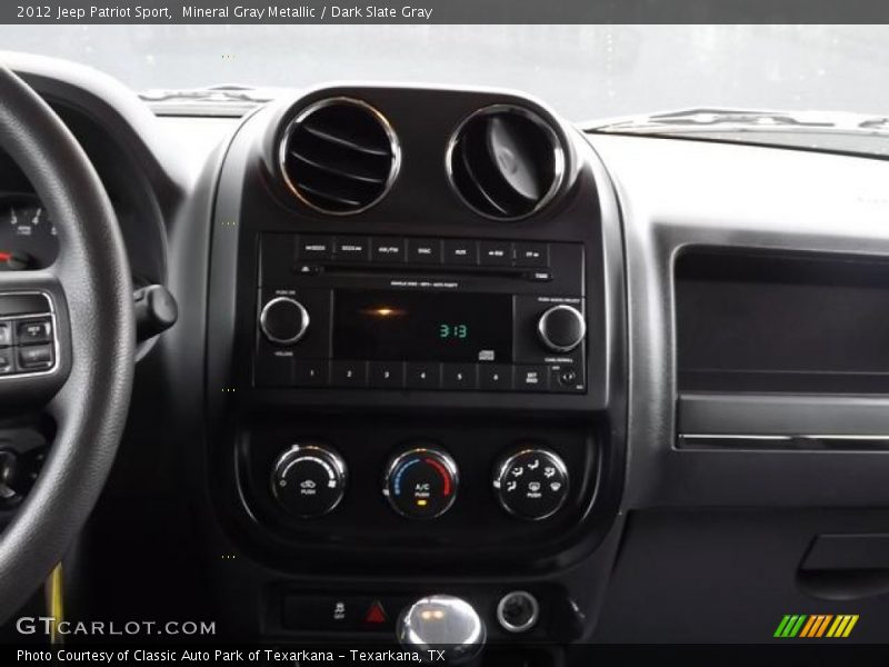Mineral Gray Metallic / Dark Slate Gray 2012 Jeep Patriot Sport