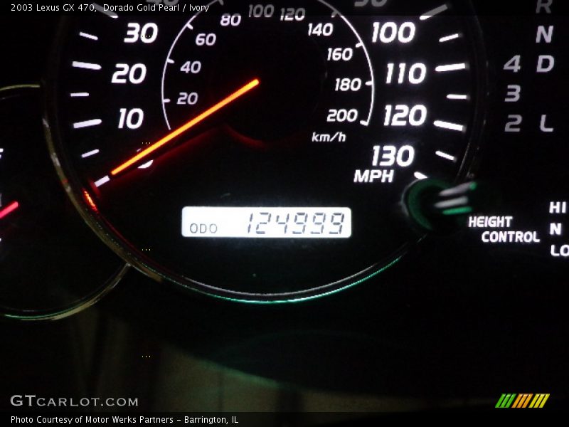 Dorado Gold Pearl / Ivory 2003 Lexus GX 470
