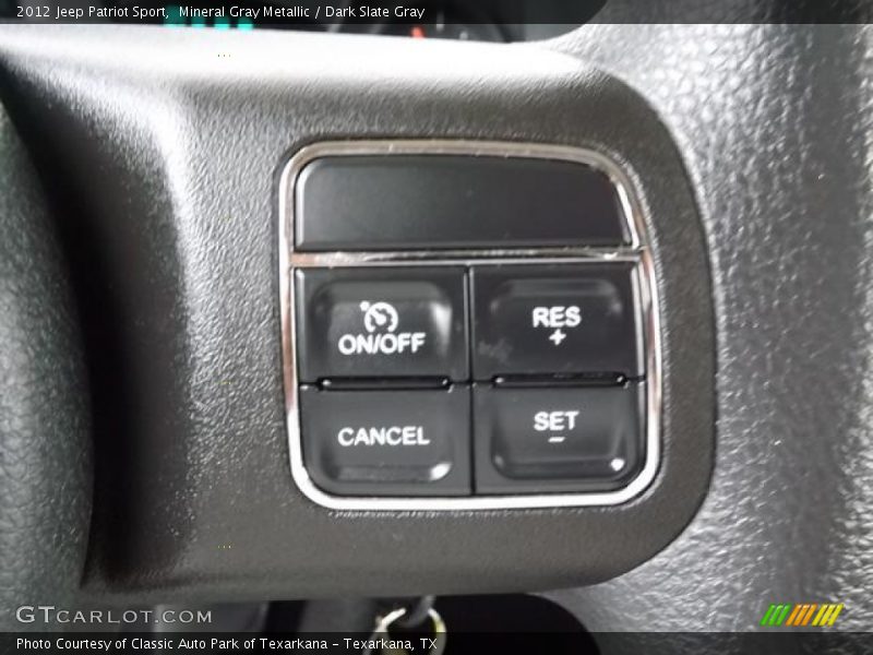 Mineral Gray Metallic / Dark Slate Gray 2012 Jeep Patriot Sport