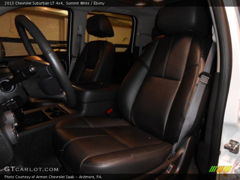 Summit White / Ebony 2013 Chevrolet Suburban LT 4x4
