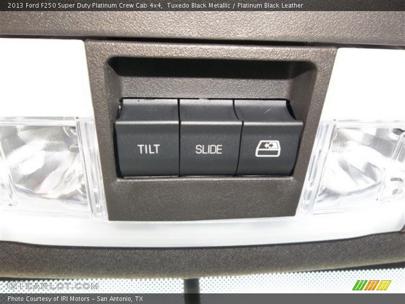 Controls of 2013 F250 Super Duty Platinum Crew Cab 4x4