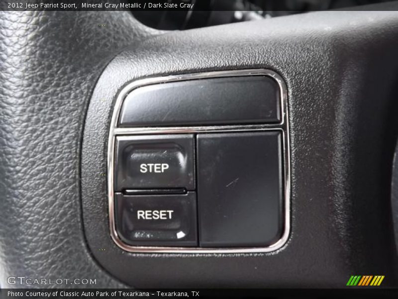 Mineral Gray Metallic / Dark Slate Gray 2012 Jeep Patriot Sport