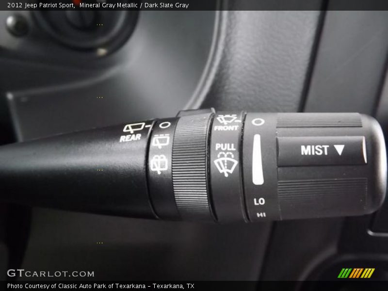 Mineral Gray Metallic / Dark Slate Gray 2012 Jeep Patriot Sport
