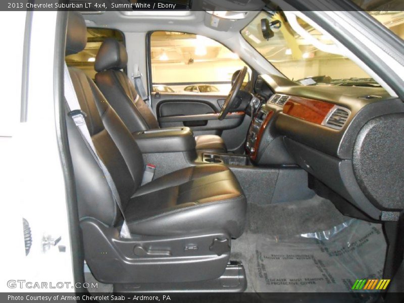 Summit White / Ebony 2013 Chevrolet Suburban LT 4x4