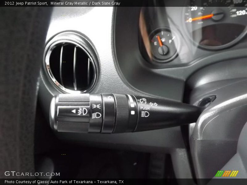 Mineral Gray Metallic / Dark Slate Gray 2012 Jeep Patriot Sport