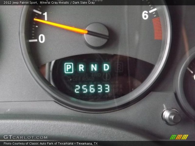Mineral Gray Metallic / Dark Slate Gray 2012 Jeep Patriot Sport