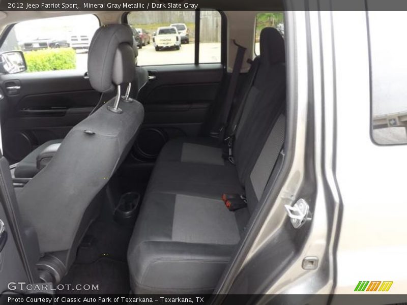 Mineral Gray Metallic / Dark Slate Gray 2012 Jeep Patriot Sport