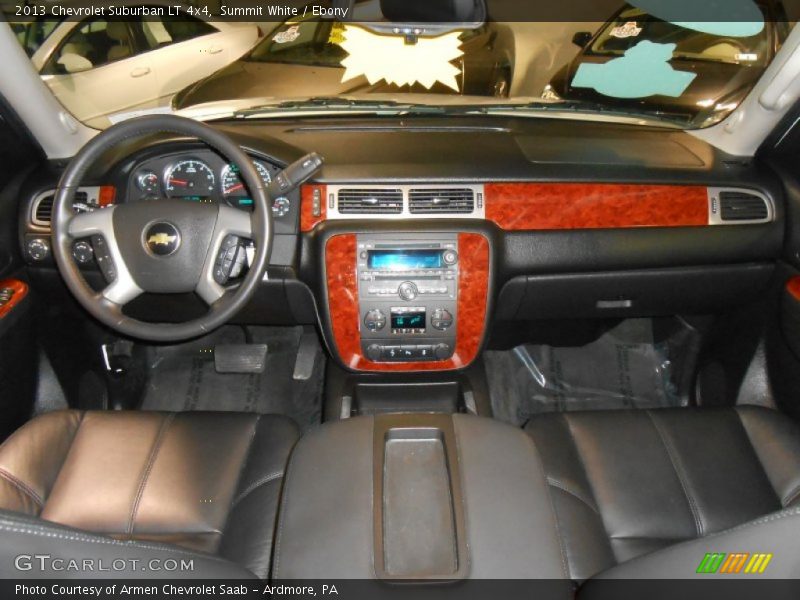 Summit White / Ebony 2013 Chevrolet Suburban LT 4x4