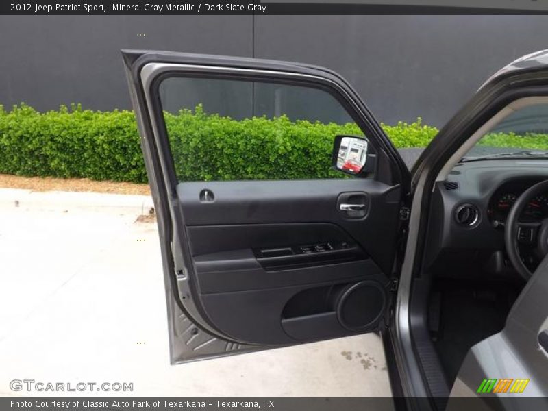 Mineral Gray Metallic / Dark Slate Gray 2012 Jeep Patriot Sport