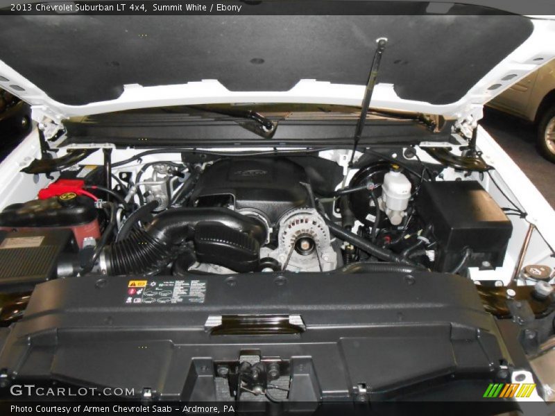 Summit White / Ebony 2013 Chevrolet Suburban LT 4x4