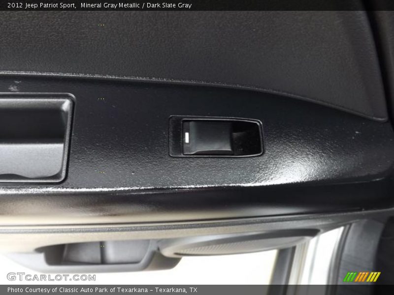 Mineral Gray Metallic / Dark Slate Gray 2012 Jeep Patriot Sport