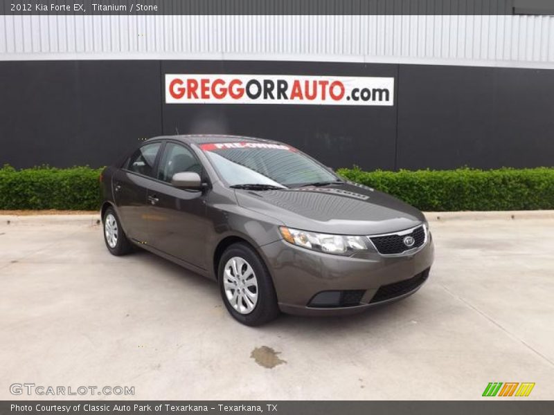 Titanium / Stone 2012 Kia Forte EX