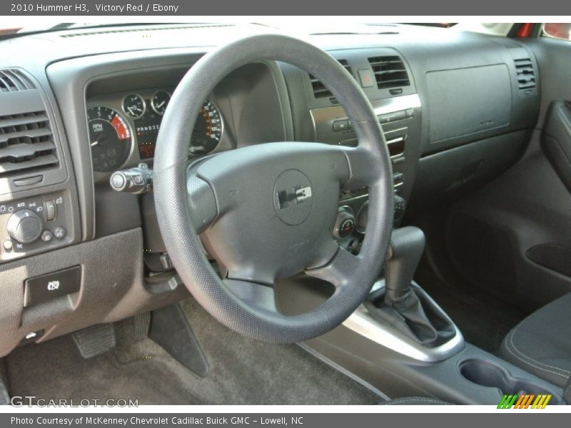 Dashboard of 2010 H3 