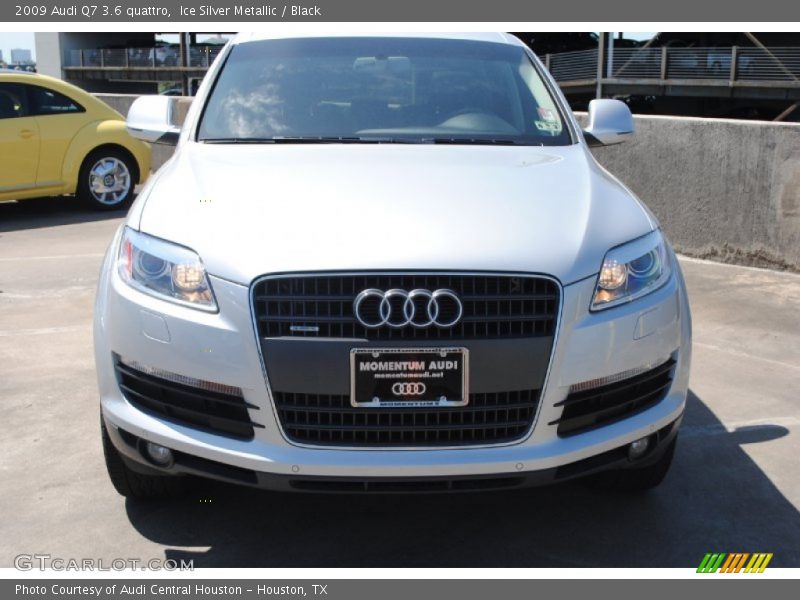 Ice Silver Metallic / Black 2009 Audi Q7 3.6 quattro