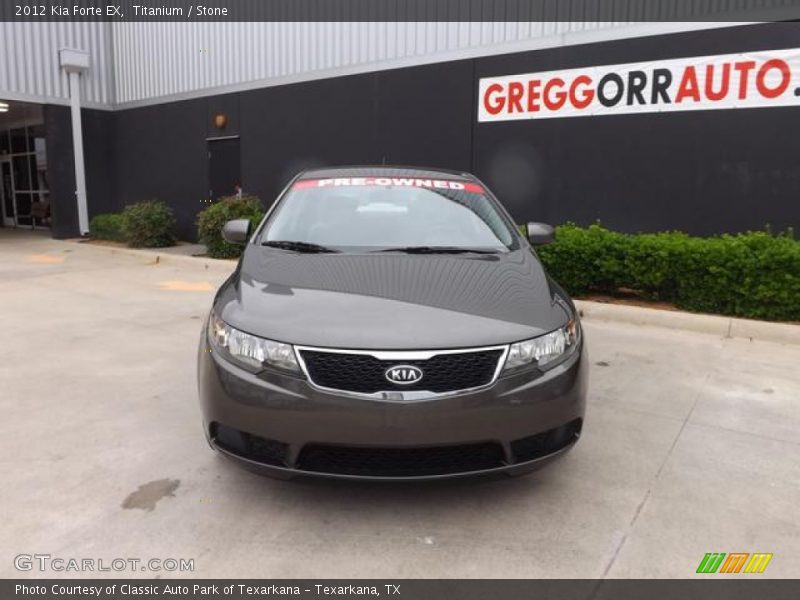 Titanium / Stone 2012 Kia Forte EX