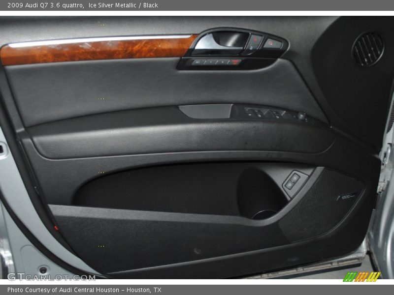 Ice Silver Metallic / Black 2009 Audi Q7 3.6 quattro