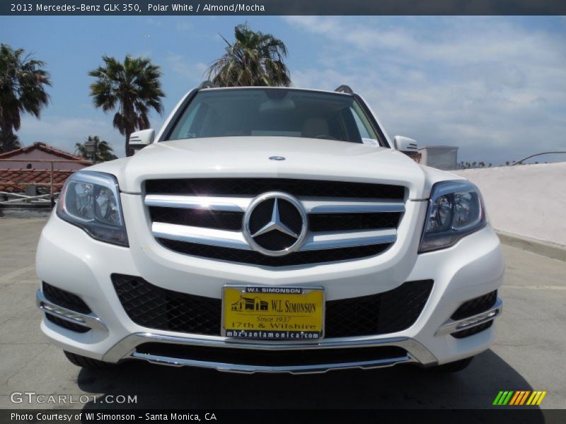 Polar White / Almond/Mocha 2013 Mercedes-Benz GLK 350