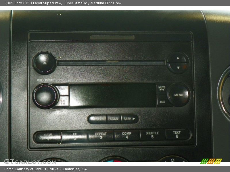 Silver Metallic / Medium Flint Grey 2005 Ford F150 Lariat SuperCrew
