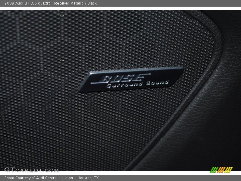 Ice Silver Metallic / Black 2009 Audi Q7 3.6 quattro