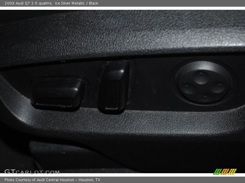 Ice Silver Metallic / Black 2009 Audi Q7 3.6 quattro