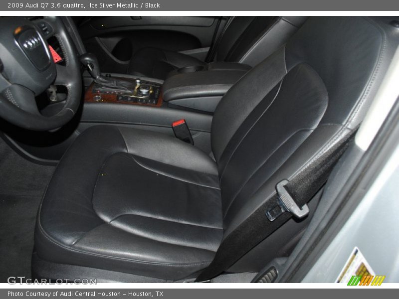 Ice Silver Metallic / Black 2009 Audi Q7 3.6 quattro