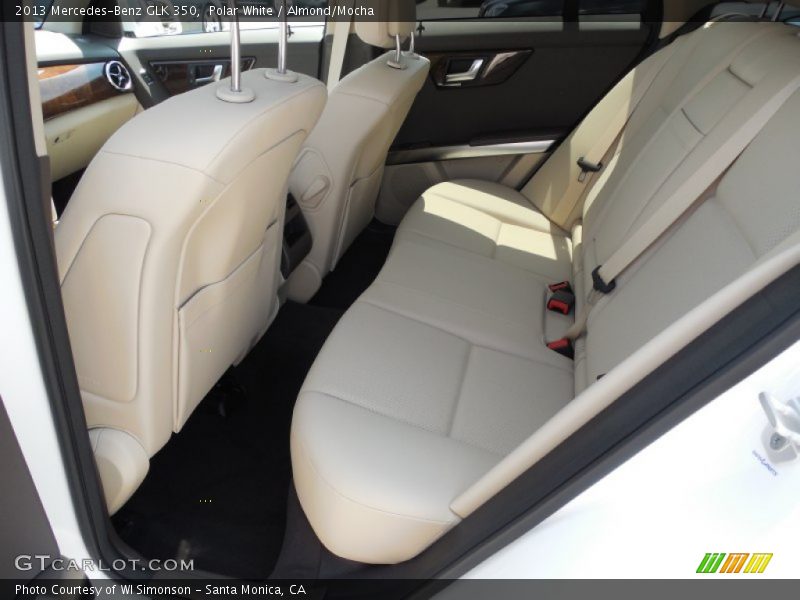 Rear Seat of 2013 GLK 350