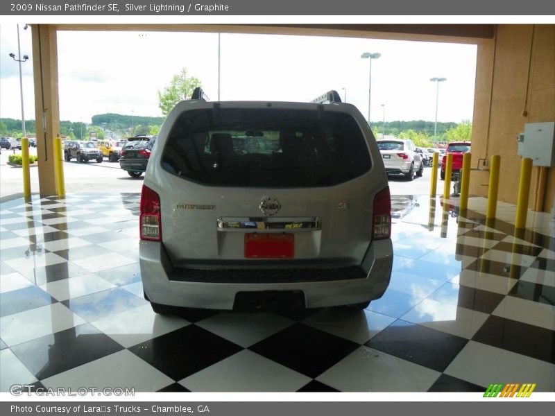 Silver Lightning / Graphite 2009 Nissan Pathfinder SE