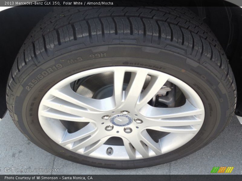 Polar White / Almond/Mocha 2013 Mercedes-Benz GLK 350