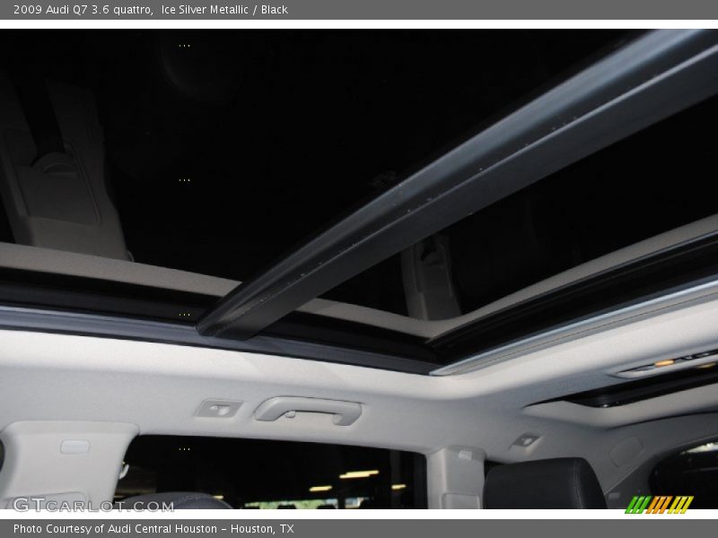 Ice Silver Metallic / Black 2009 Audi Q7 3.6 quattro