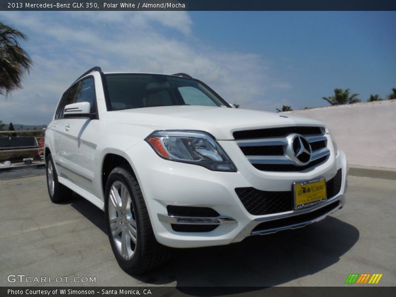 Polar White / Almond/Mocha 2013 Mercedes-Benz GLK 350