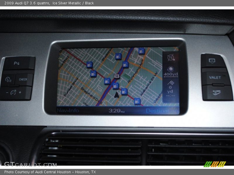 Ice Silver Metallic / Black 2009 Audi Q7 3.6 quattro