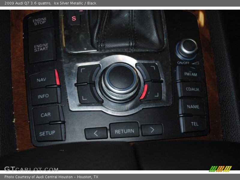 Ice Silver Metallic / Black 2009 Audi Q7 3.6 quattro