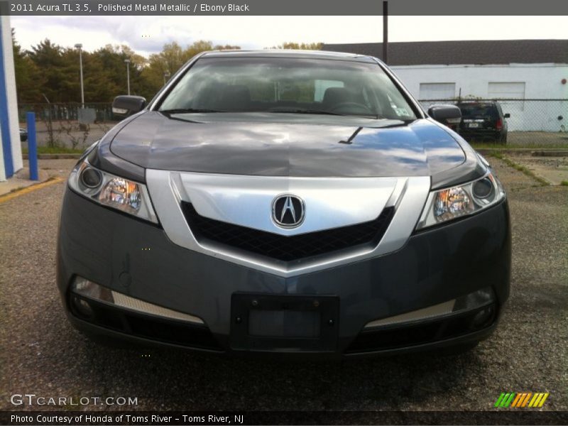 Polished Metal Metallic / Ebony Black 2011 Acura TL 3.5