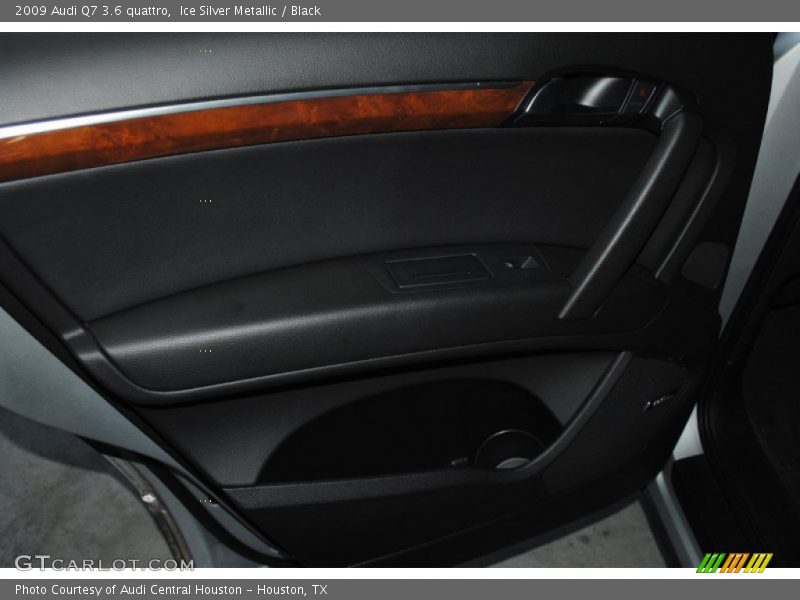 Ice Silver Metallic / Black 2009 Audi Q7 3.6 quattro