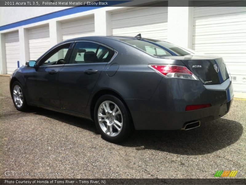 Polished Metal Metallic / Ebony Black 2011 Acura TL 3.5