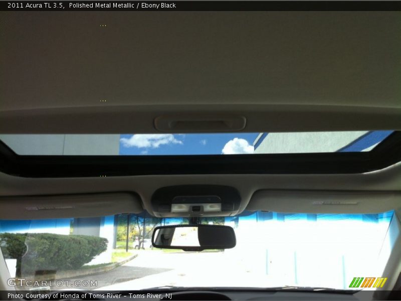 Polished Metal Metallic / Ebony Black 2011 Acura TL 3.5