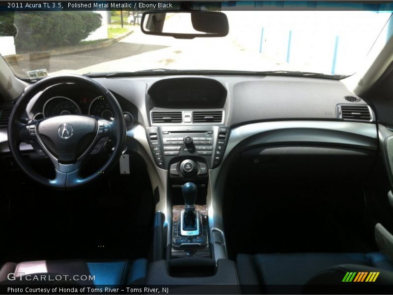 Polished Metal Metallic / Ebony Black 2011 Acura TL 3.5