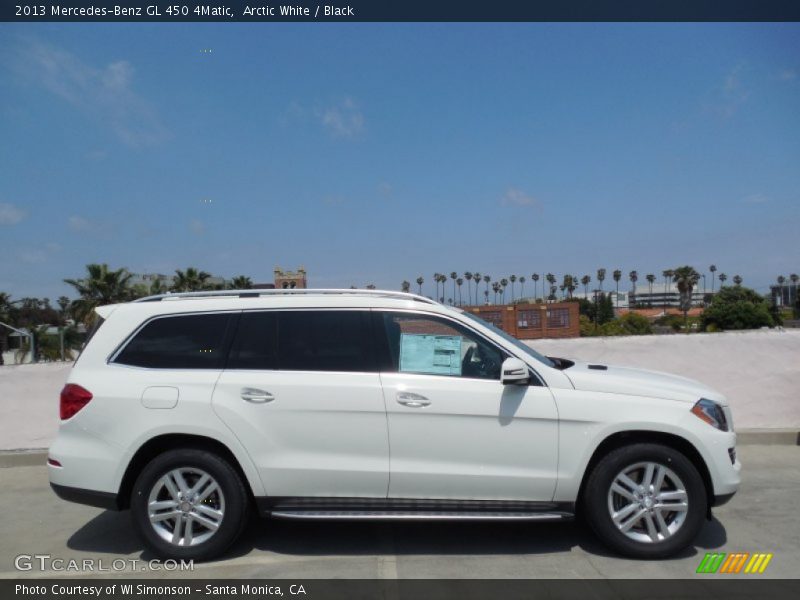 Arctic White / Black 2013 Mercedes-Benz GL 450 4Matic