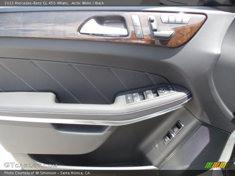 Arctic White / Black 2013 Mercedes-Benz GL 450 4Matic