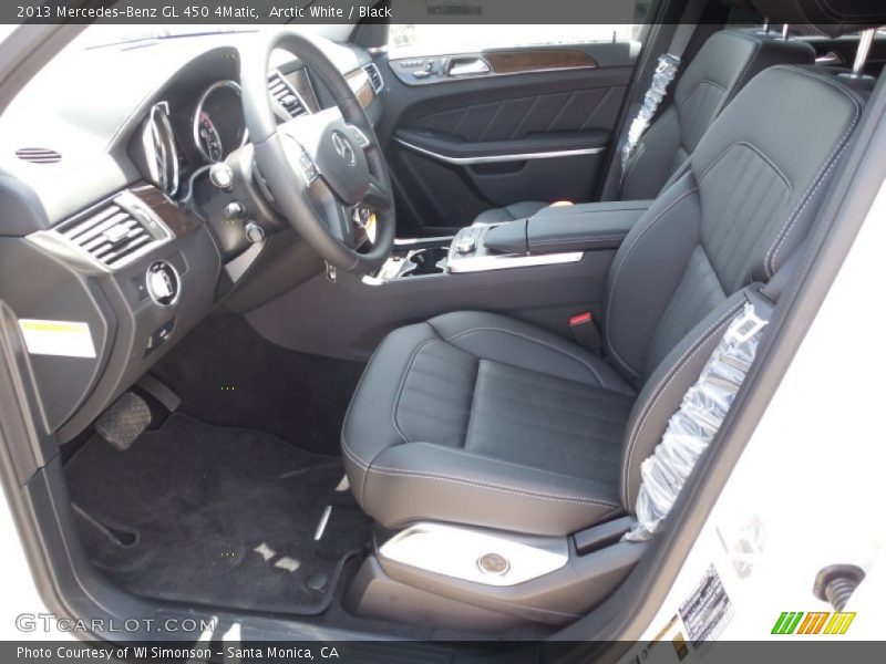 Arctic White / Black 2013 Mercedes-Benz GL 450 4Matic
