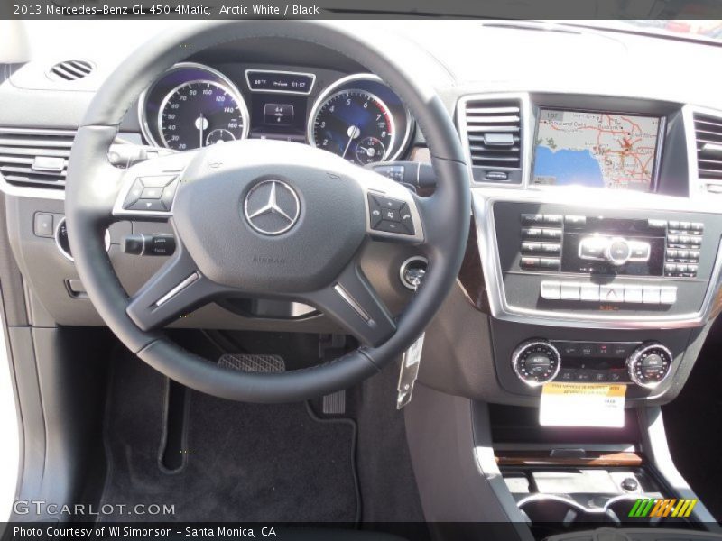 Arctic White / Black 2013 Mercedes-Benz GL 450 4Matic