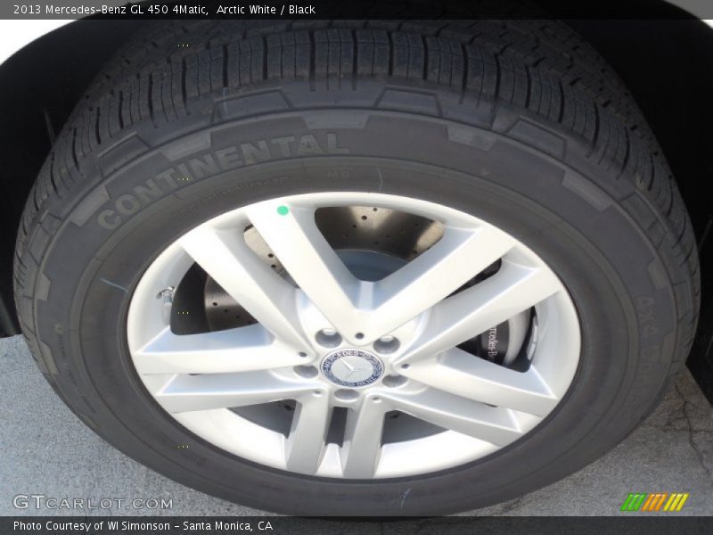 Arctic White / Black 2013 Mercedes-Benz GL 450 4Matic
