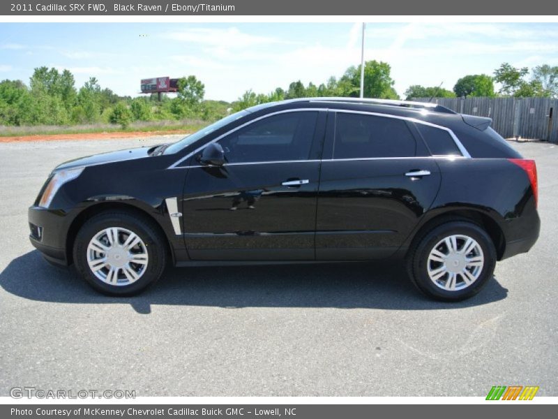 Black Raven / Ebony/Titanium 2011 Cadillac SRX FWD