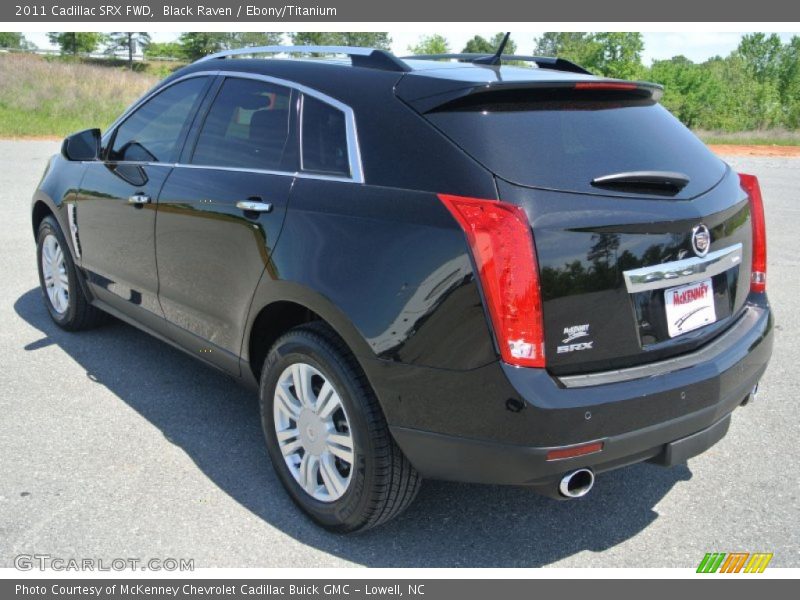 Black Raven / Ebony/Titanium 2011 Cadillac SRX FWD