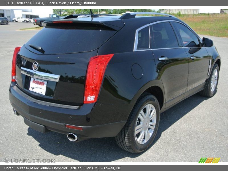 Black Raven / Ebony/Titanium 2011 Cadillac SRX FWD