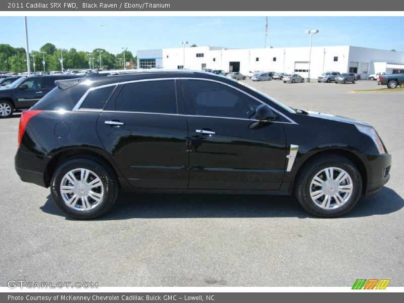 Black Raven / Ebony/Titanium 2011 Cadillac SRX FWD
