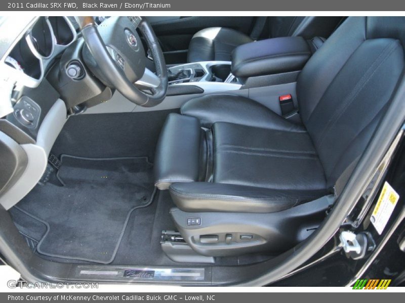 Black Raven / Ebony/Titanium 2011 Cadillac SRX FWD